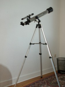 My first telescope