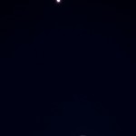 Moon and Venus