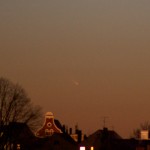 Comet PANSTARRS C/2011 L4 over Lübeck